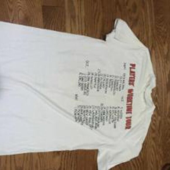 Vintage Autographed concert shirt Workers Playtime Billy Bragg - Picture 2 of 2